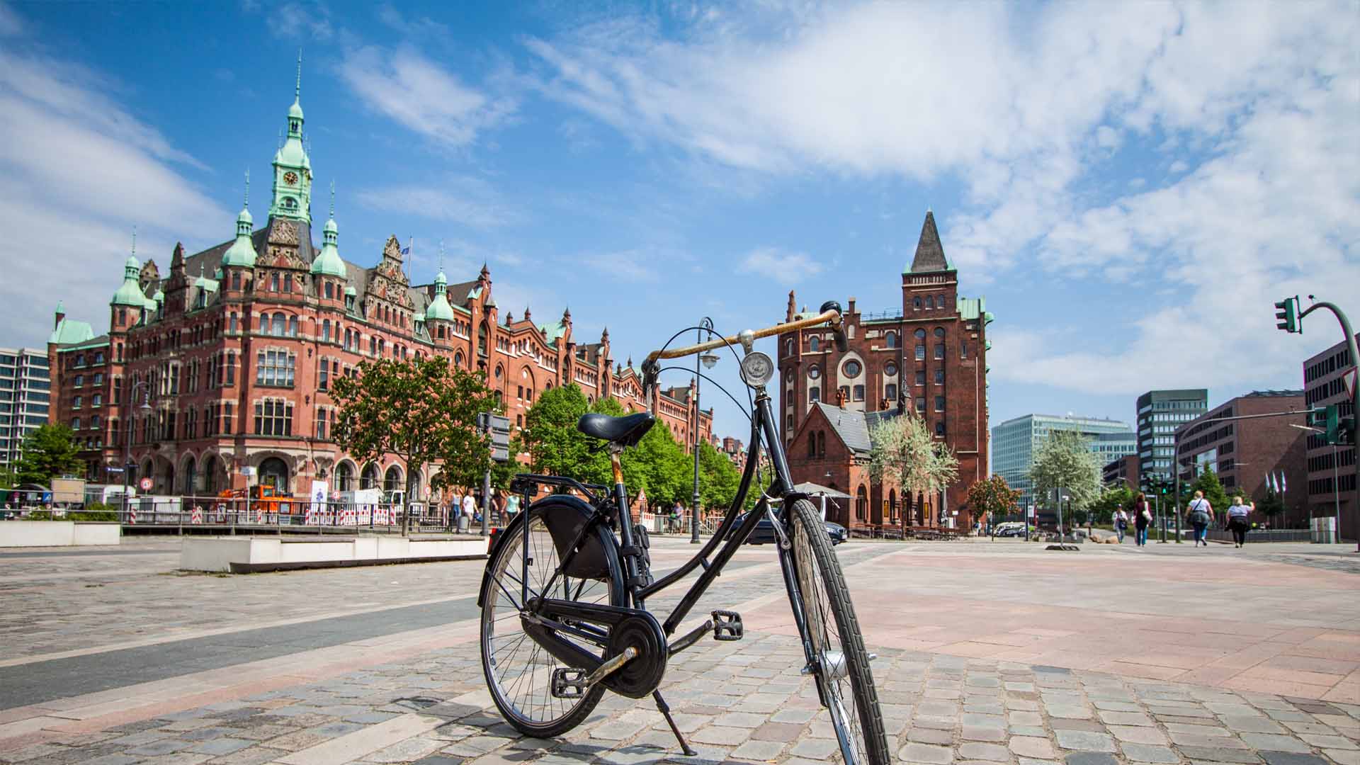 Cycling in Hamburg